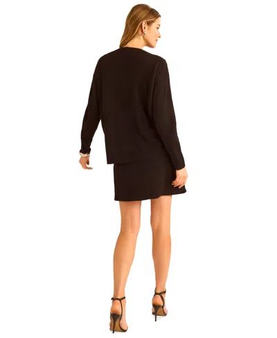 Vince Camuto Women's Embellished Sweater In Black