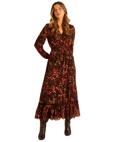 Sam & Jess Women's Printed Maxi Dress In Multi