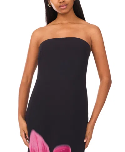 Cece Women's Strapless Maxi Dress In Animal Print