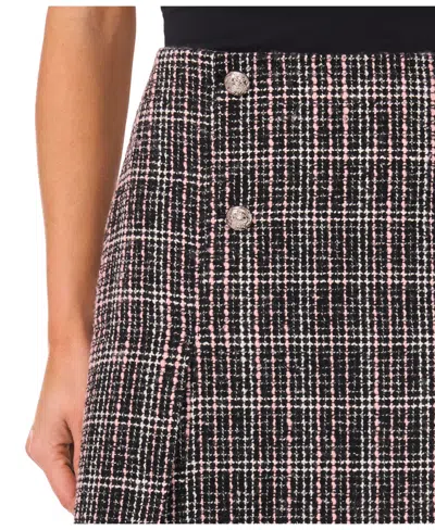 Cece Tweed Miniskirt In Black