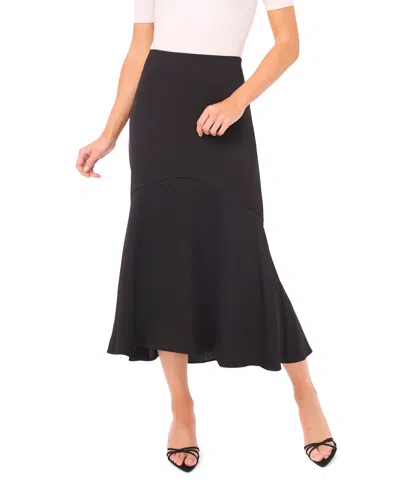 Cece Women's Flounce Hem Midi Skirt In Animal Print