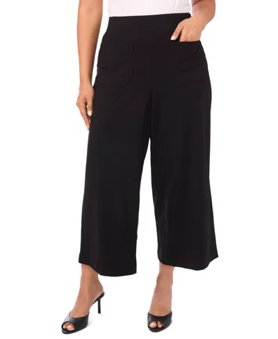 Vince Camuto Plus Size Stretch Bootcut Pants In Black