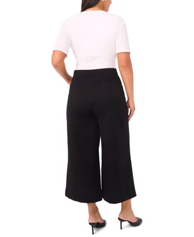 Vince Camuto Plus Size Stretch Bootcut Pants In Black