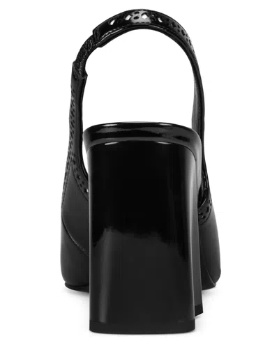 Karl Lagerfeld Women's Siofra Square Toe Heels In Animal Print