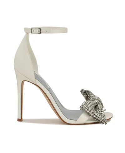 Nine West Tansie Ankle Strap Sandal In Neutral