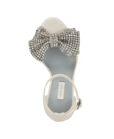 Nine West Tansie Ankle Strap Sandal In Neutral