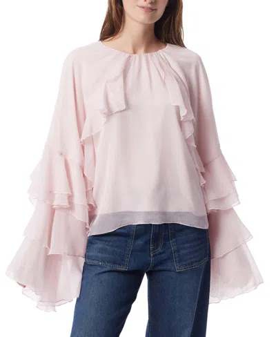 Dee Ocleppo Women's Jovanna Ruffled Blouse In Pink