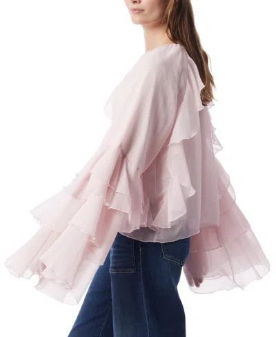 Dee Ocleppo Women's Jovanna Ruffled Blouse In Pink