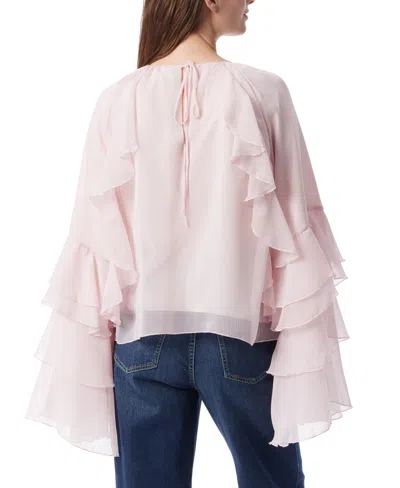 Dee Ocleppo Women's Jovanna Ruffled Blouse In Pink