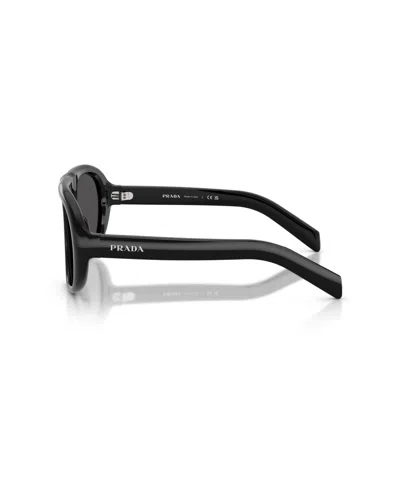 Prada Navigator-frame Sunglasses In Black