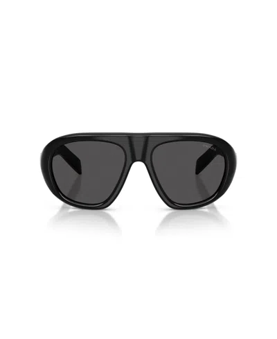Prada Navigator-frame Sunglasses In Black