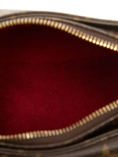 Pre-owned Louis Vuitton 2009 Monogram Viva Cite Pm Crossbody Bag In Brown