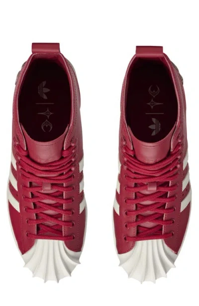 Adidas Originals Adidas X Thug Club Gender Inclusive Superstar Sneaker Boot In Brown