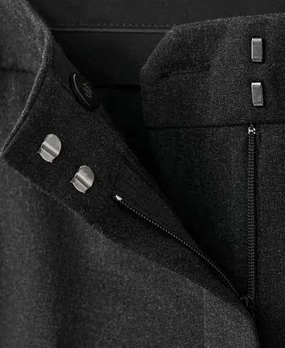 Mango Women's Pleated Suit Pants In Black