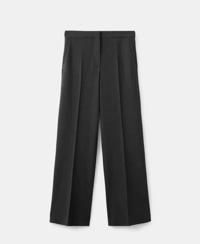 Mango Women's Pleated Suit Pants In Black
