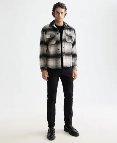 Scotch & Soda Check Overshirt In Multi