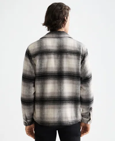 Scotch & Soda Check Overshirt In Multi