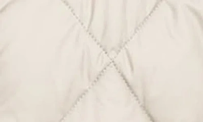 Jordan Brooklyn Quilted Puffer Jacket In Neutral