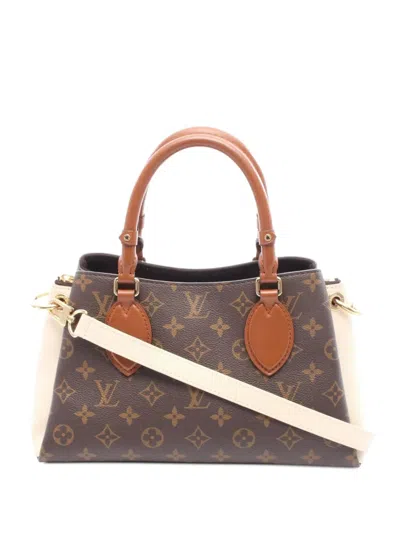 Pre-owned Louis Vuitton 2021-2025 Monogram Vendome Bb Satchel In Brown