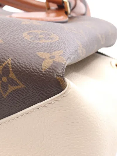 Pre-owned Louis Vuitton 2021-2025 Monogram Vendome Bb Satchel In Brown