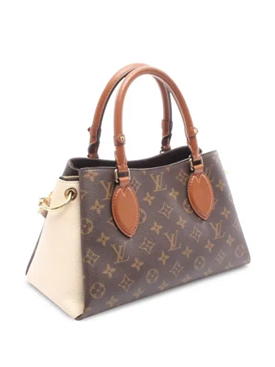 Pre-owned Louis Vuitton 2021-2025 Monogram Vendome Bb Satchel In Brown