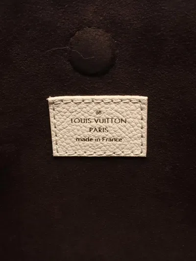 Pre-owned Louis Vuitton 2021-2025 Monogram Vendome Bb Satchel In Brown