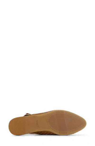 Toms Jade Slingback Mule In Brown