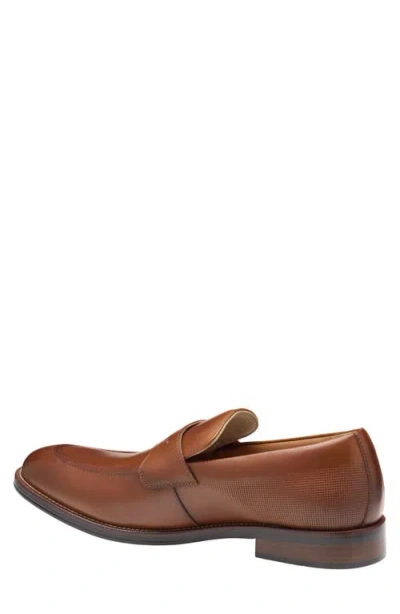 Johnston & Murphy Men's Copley Round Toe Penny Shoes In Brown