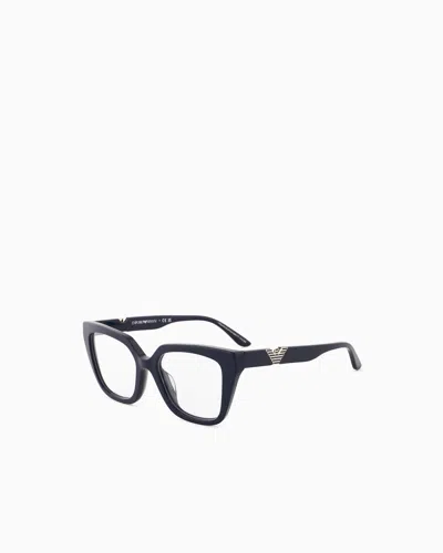 Emporio Armani Women's Cat-eye Frame In Black