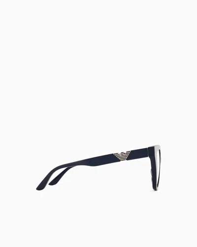 Emporio Armani Women's Cat-eye Frame In Black