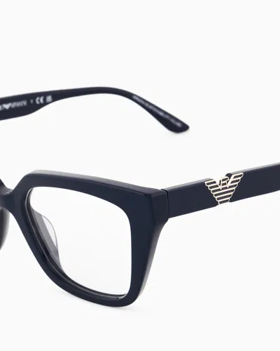 Emporio Armani Women's Cat-eye Frame In Black