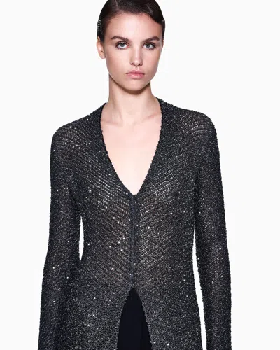 Giorgio Armani Cardigans In Animal Print