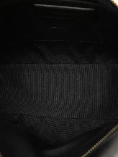 Pre-owned Saint Laurent 2018 Matelasse Leather Monogram Lou Camera Bag Crossbody Bag In Black