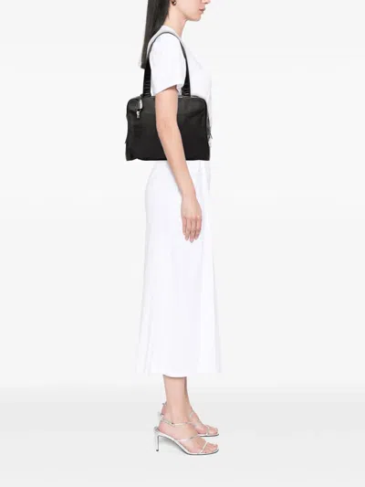 Pre-owned Prada 2000-2013 Tessuto Shoulder Bag In Black