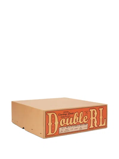 Rrl Buckle-embellished Biker Boots In Black