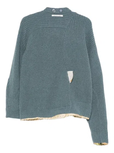 Undercover Blue Uc2e1902 Cardigan In Blue