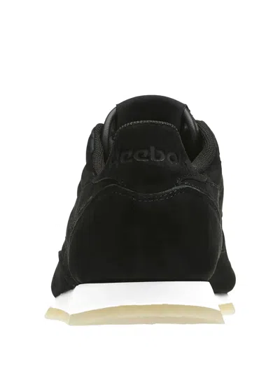 Reebok Leather Sneakers In Black