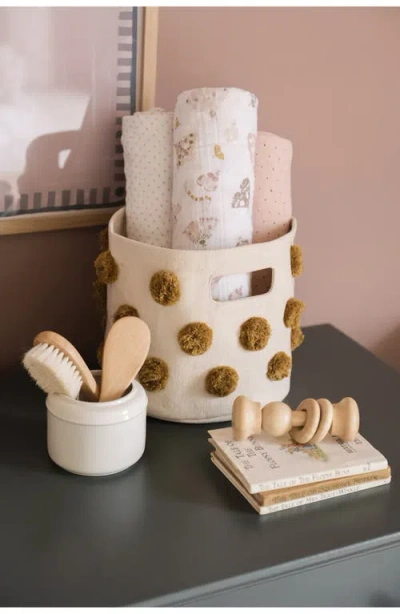 Pehr Celestial Organic Cotton Swaddle In Animal Print