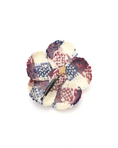 Pre-owned Chanel Camellia Corsages Brooch In Multi