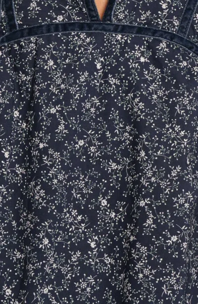 Petal And Pup Petal & Pup Brooklyn Long Sleeve Cotton Minidress In Multi