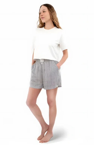 Sunday Citizen Stripe Boxer Shorts In Multi