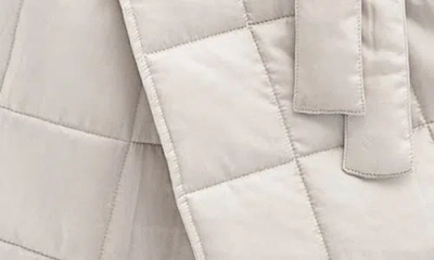 Sunday Citizen Quilted Robe In Gray