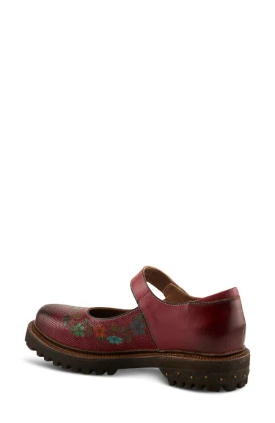 L'artiste By Spring Step Danuella Platform Mary Jane In Multi