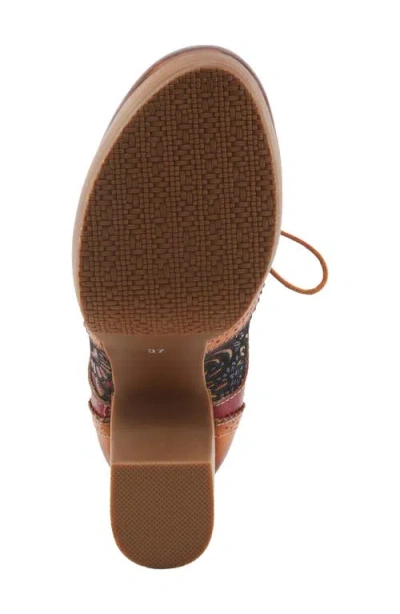 L'artiste By Spring Step Tothemax Wingtip Platform Derby In Multi