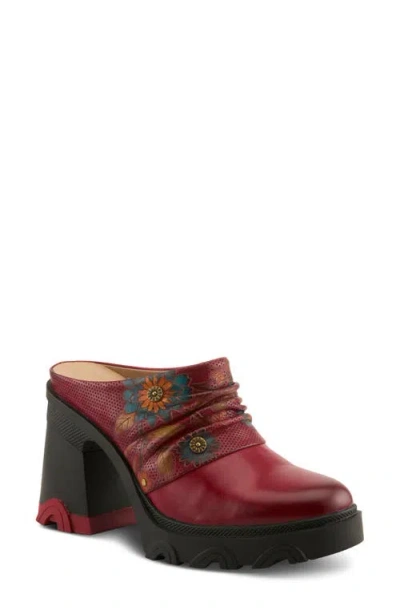 L'artiste By Spring Step Chemistry Platform Mule In Multi