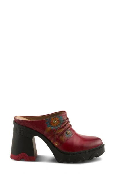 L'artiste By Spring Step Chemistry Platform Mule In Multi