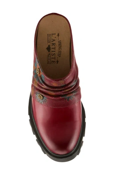 L'artiste By Spring Step Chemistry Platform Mule In Multi