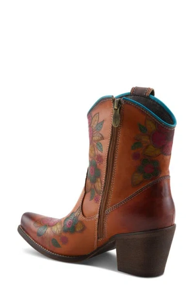L'artiste By Spring Step Cahoots Western Boot In Multi