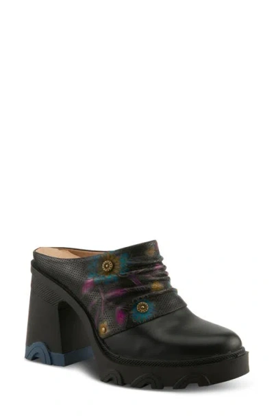 L'artiste By Spring Step Chemistry Platform Mule In Multi
