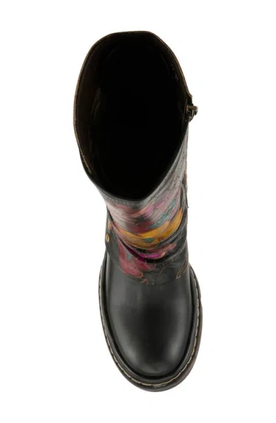 L'artiste By Spring Step Coolvibes Platform Boot In Multi